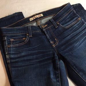J Brand pencil split leg jeans, size 25, VGUC